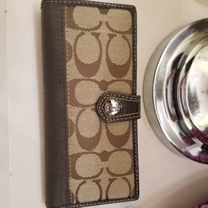 Coach thin wallet